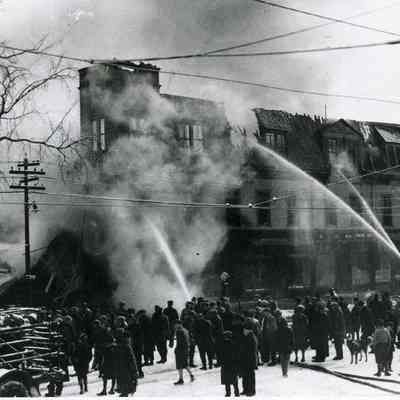 Odd Fellows Block Fire