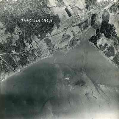 An aerial photo of 5/4/1953