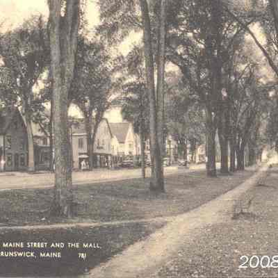 Upper Maine Street and the Mall