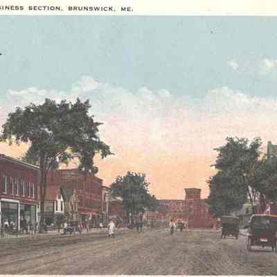Maine Street Looking Toward Cabot Mills