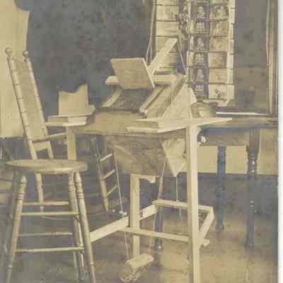 Leon Strout's photography studio