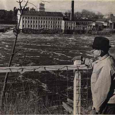 A photo view of Philip "Popeye" Lachance. 3/12/1981.