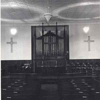 Organ at the United Methodist Church