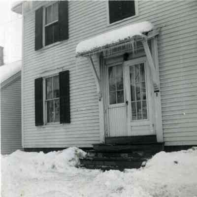 Holbrook's House at 16 School St. 2/19/1956