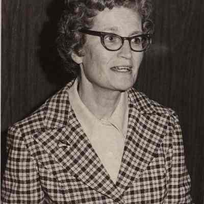 A photo view of Anne Bachrach. 1/28/1975.