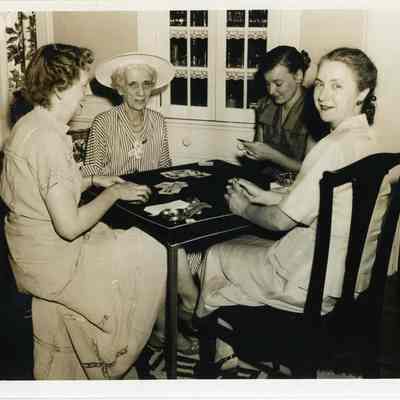 Ladies Playing Cards
