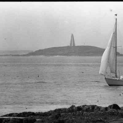 A photo view of scenic Harpswell. 9/11/1974.