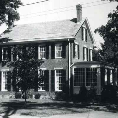 A photo of the John Cleaveland House. c. 1845