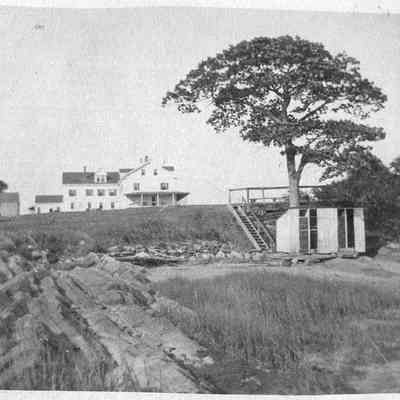 A photo of the Domhegan House.