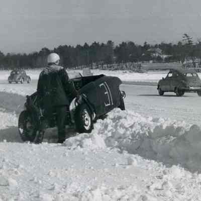 A photo of New Meadows River Ice Racing.