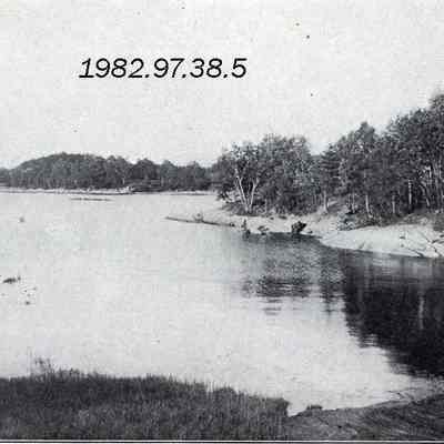A picture postcard of Birch Point, Birch Island, Maine. 8/21/1905.