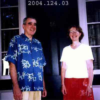 Photograph of Barbara and John Norton.