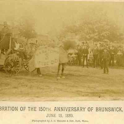 Darktown Fire Co. Float, 150th Anniversary of Brunswick