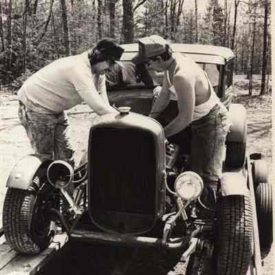 A photo view of Bob Carey and Steven McKinney. 5/6/1992.