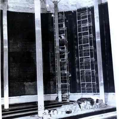 Interior view of Topsham Water Tower
