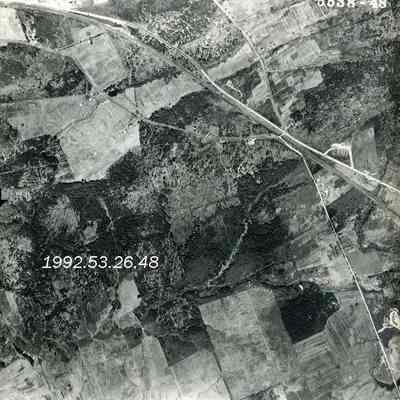 An aerial photo of 5/4/1953