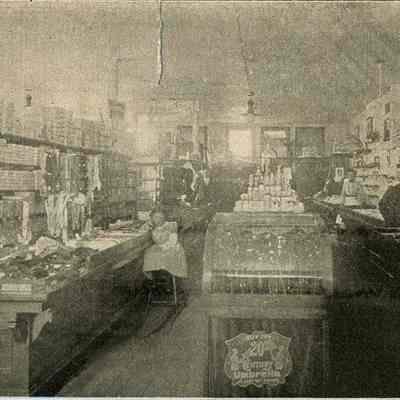 Interior of James F. Will Co.'s store