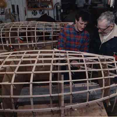 A photo view of Platt Munfort and Raoul Hennin. 2/17/1992.