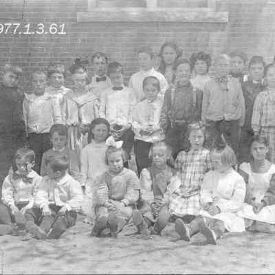 Group of Students at Center Street School