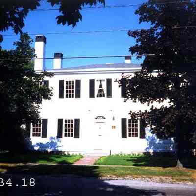 Photograph of the Parker Cleveland House.