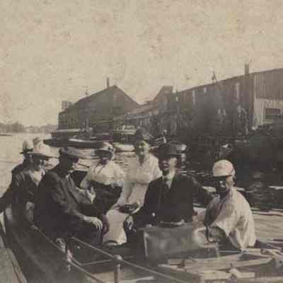 Group of People in a Boat