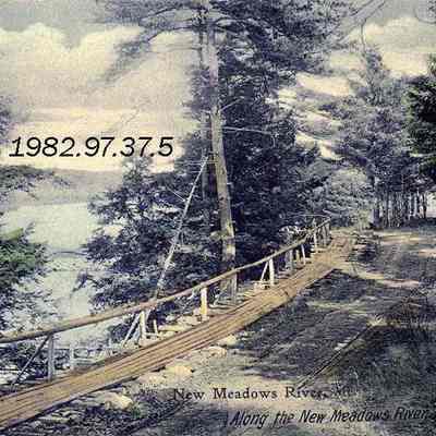 Path on New Meadows River
