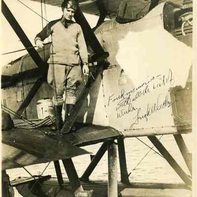 Lt. Leigh Wade aboard Boston II