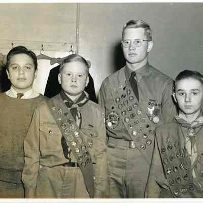 Houston Dow, Gene Colby, Lincoln Colby and ___Colby