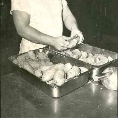 Navy Cook at Work