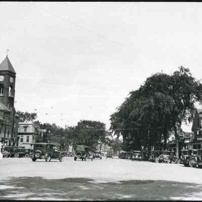 View of Maine Street from the Southern End of the Mall