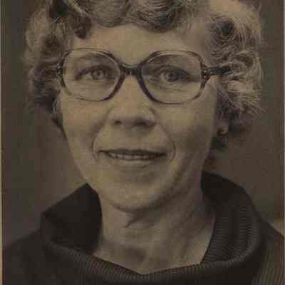 A photo view of Rose Spicer. 6/1978.