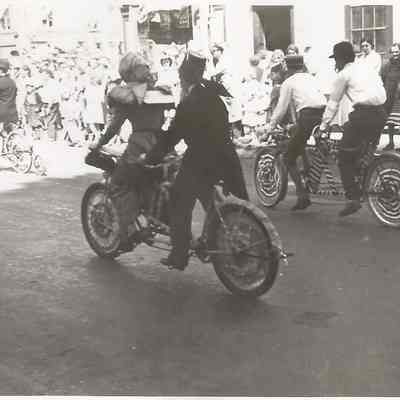 Bicycle Built for Two Group in Brunswick's 200th Anniversary Parade