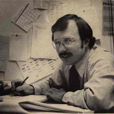 A photo view of Michael Brennan. 12/2/1980.