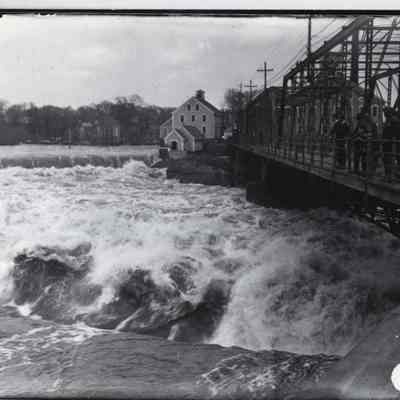 Flood ("Freshet") of 1923 at Iron Bridge