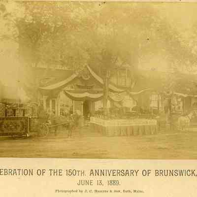 Harvey Stetson Parade Floats, 150th Anniversary of Brunswick