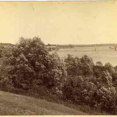 Railroad Bridge across the Androscoggin River
