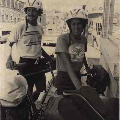 A photo view of Nancy & Steve Boucher. 8/4/1981.