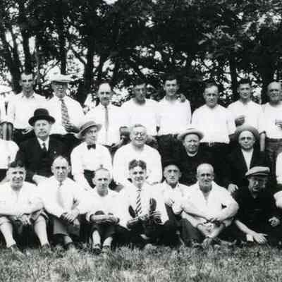 A photo of the Collection Takers of St. John's Church.