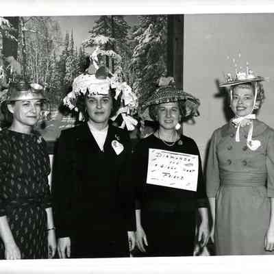 Zany Hat Contest - Officer's Wives Club