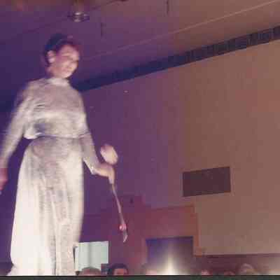 A color photograph of the1963 Brunswick Teen Queen Pat Folger Lavallee