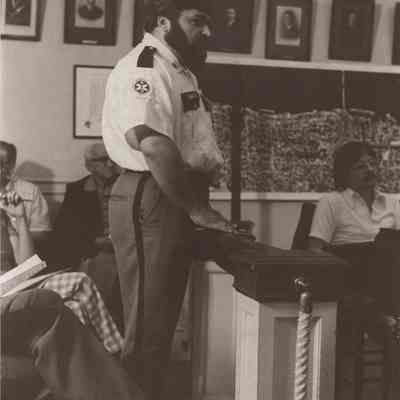 A photo view of Keith Ingraham. 8/22/1979.
