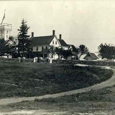 House and tower on Orr's Island