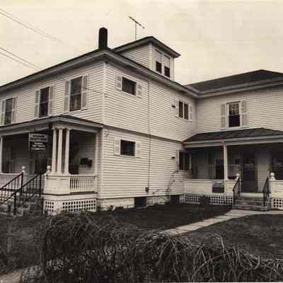 A photo view of the St John's House. 4/22/1992