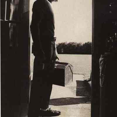 A photo view of Mike Linkovich. 10/6/1975.