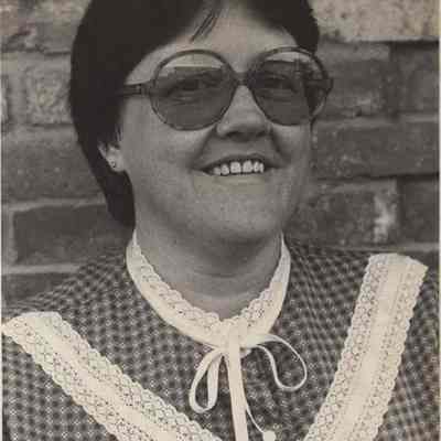 A photo view of Patricia Keene. 10/30/11981.