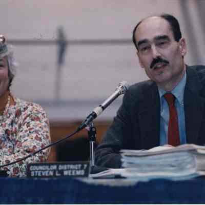 A photo view of Steven L. Weems. 1/7/1992.