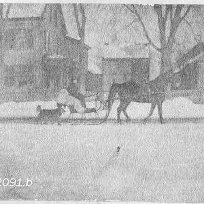 Man in a Sleigh