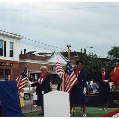 Women on a Float at the Desert Storm Welcome Home Parade
