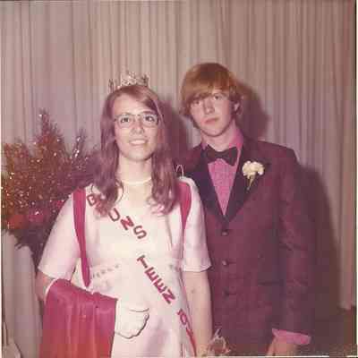 1972-73 Brunswick Teen Queen Agnes Racine.