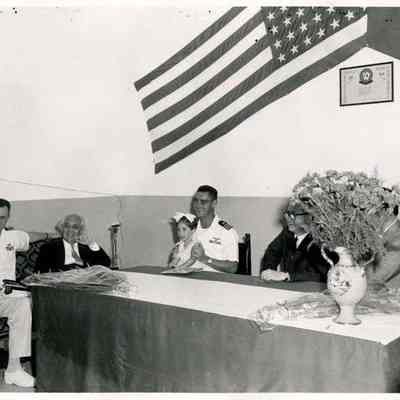 US Navy with Civilians
